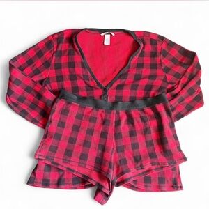 Victoria's Secret Striped Pj Set